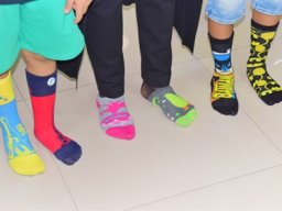 Friendship day ( Crazy socks )-Primary